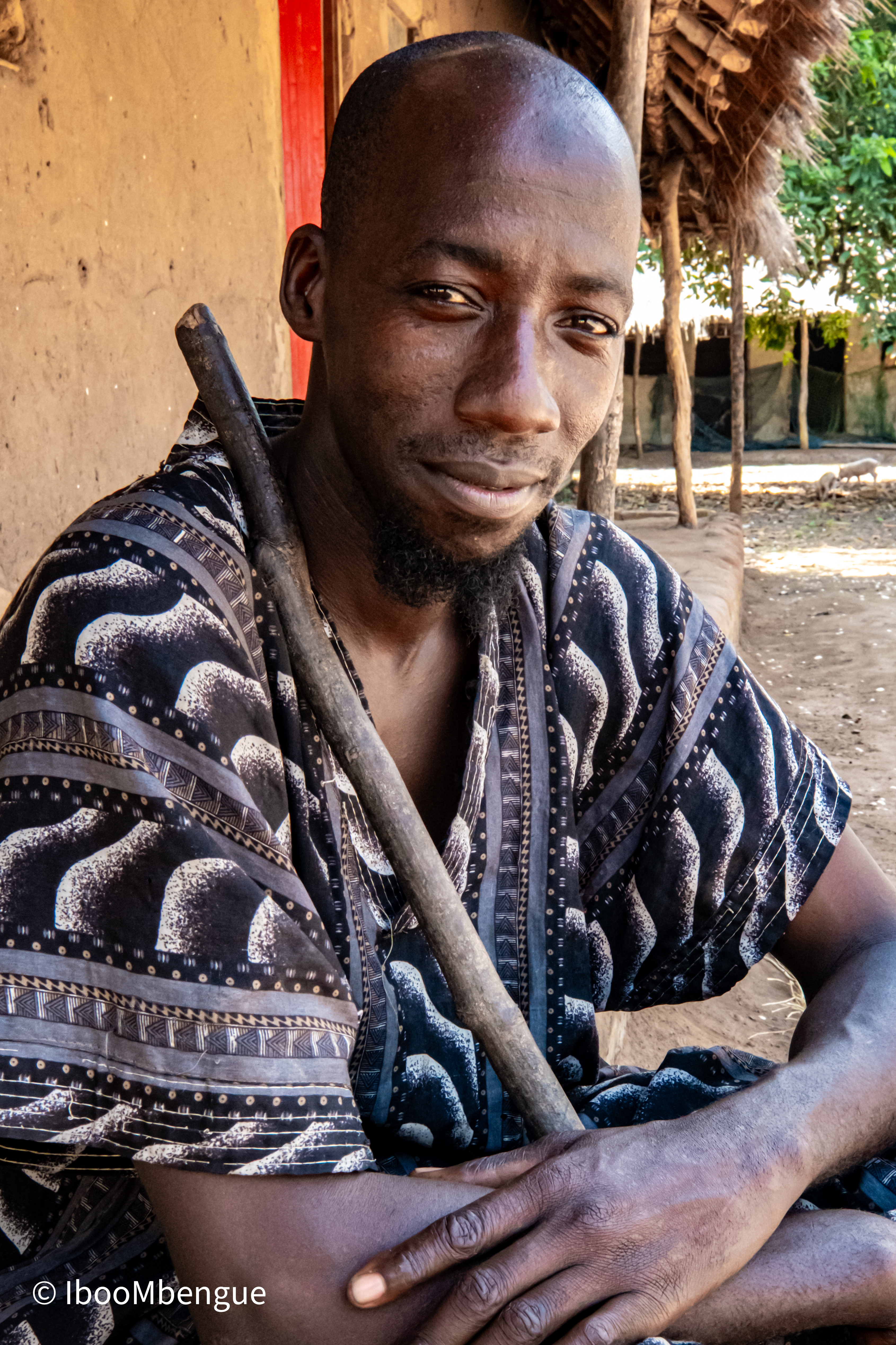 Samba est originaire de la Guinée Conakry et est commercant dans le village de Inhioda